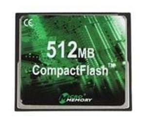 Minnekort - MicroMemory CompactFlash 512 MB - MMCF/512