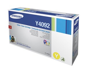 Printertilbehør blekk/toner - Samsung CLT-Y4092S - Yellow Laser Toner - Laser toner Yellow - CLT-Y4092S/ELS