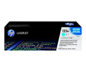 Printertilbehør blekk/toner - HP 125A / CB541A Cyan Toner - Laser toner Blå - CB541A