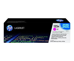 Printertilbehør blekk/toner - HP 125A / CB543A - Magenta Toner - Laser toner Rød - CB543A