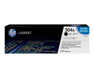 Printertilbehør blekk/toner - HP 304A / CC530A Black Toner - Laser toner Svart - CC530A