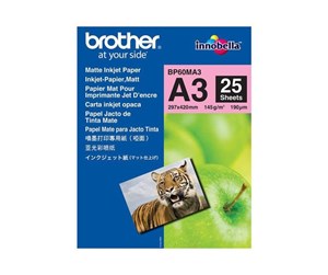 Papir, Fotopapir & Etiketter - Brother BP - Matteret papir - BP60MA3