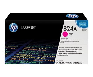 Printertilbehør blekk/toner - HP 824A / CB387A - Magenta - Drum Unit - Trommelsett Rød - CB387A