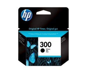 Printertilbehør blekk/toner - HP 300 / CC640EE Black Ink - Blekkpatron Svart - CC640EE