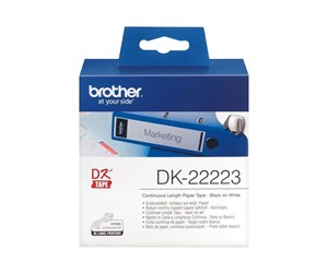 Papir, Fotopapir & Etiketter - Brother Label roll/white 50mmx30 48m f Q - DK22223