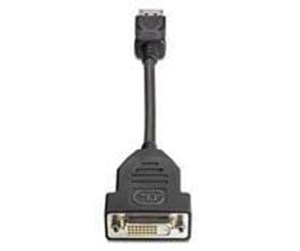 Skjermkabel - HP DVI-kabel - DisplayPort 19cm - FH973AT