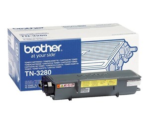 Printertilbehør blekk/toner - Brother TN3280 / TN 3280 Black Toner - Laser toner Svart - TN3280