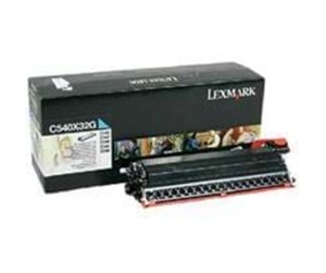 Printertilbehør blekk/toner - Lexmark Fuserunit cyan C540 C543 - Developer-kit Blå - 0C540X32G