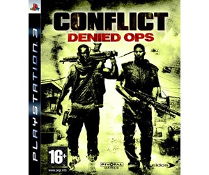 Spill - Conflict: Denied Ops - Sony PlayStation 3 - FPS - 5021290068186