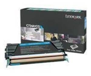 Printertilbehør blekk/toner - Lexmark C736H1CG Toner - Laser toner Blå - C736H1CG