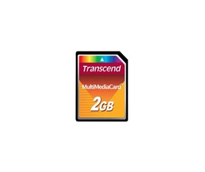 Minnekort - Transcend 2GB Multimedia Card - TS2GMMC