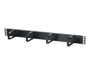 Kabinett tilbehør (kjølepasta mv.) - Deltaco 19-CM02 / 19" Cable Panel 1U 4 Brackets - 19-CM02