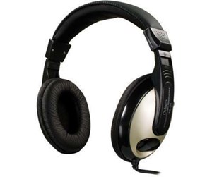 Hodetelefoner - Deltaco Headset med volumekontrol - HL-54