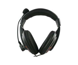 Hodetelefoner - Deltaco Headset med mikrofon - HL-56