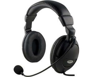 Hodetelefoner - Deltaco Headset med mikrofon - HL-9