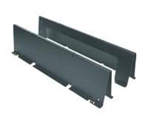 Kabinett tilbehør (kjølepasta mv.) - APC PDU Shielding Trough 750mm Wide Bl - AR8178BLK