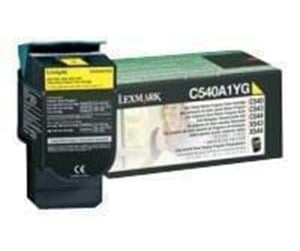 Printertilbehør blekk/toner - Lexmark C540A1YG Toner Yellow - Laser toner Yellow - C540A1YG