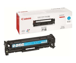 Printertilbehør blekk/toner - Canon CRG 718 / 2661B002 Cyan - Laser toner Blå - 2661B002