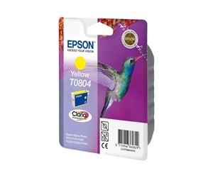 Printertilbehør blekk/toner - Epson T0804 Yellow - Blekkpatron Yellow - C13T080440