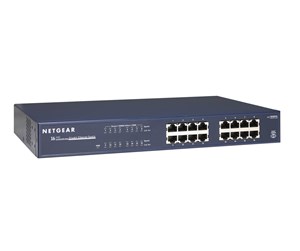 Switch/splitter - Netgear JGS516 16-Port Gigabit Ethernet Unmanaged Switch - JGS516-200EUS