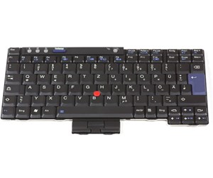 Tastatur - Lenovo X6x X6xs - German - Notebook erstatningstastatur og numerisk tastatur - Tysk - Svart - 42T3470