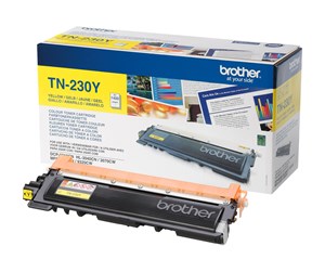 Printertilbehør blekk/toner - Brother TN230Y Toner Yellow - Laser toner Yellow - TN230Y