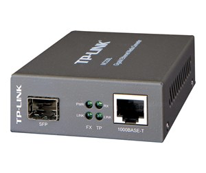 Repeater & Transceiver - TP-Link MC220L Gigabit Ethernet Media Converter - MC220L