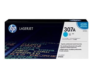 Printertilbehør blekk/toner - HP 307A / CE741A Cyan Toner - Laser toner Blå - CE741A