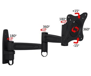 Skjermholder - Multibrackets M VESA Flexarm 360 III B - 7350022733299