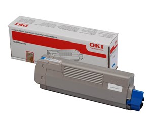 Printertilbehør blekk/toner - OKI 44315307 Cyan Toner - Laser toner Blå - 44315307