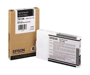 Printertilbehør blekk/toner - Epson T6138 Matt Black - Blekkpatron Matt svart - C13T613800