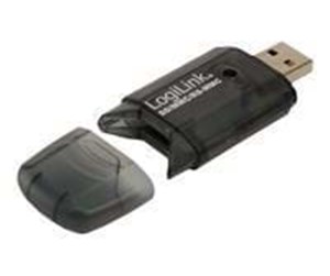 Flashminneadapter - LogiLink USB Card Reader Black - CR0007