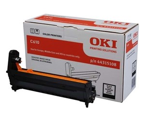 Printertilbehør blekk/toner - OKI Drum Black for C610 20000 pages - Trommelsett Svart - 44315108