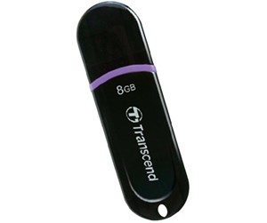 Minnepenn - Transcend 8GB USB Stick JetF - 8GB - Minnepenn - TS8GJF300