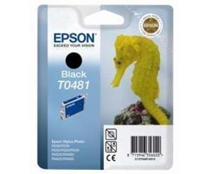 Printertilbehør blekk/toner - Epson T0481 Black - Blekkpatron Svart - C13T04814020