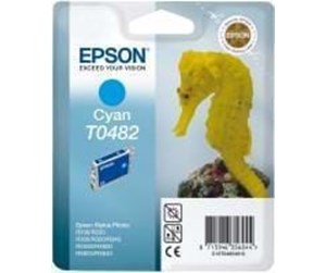 Printertilbehør blekk/toner - Epson T0482 - Blekkpatron Blå - C13T04824020