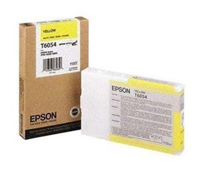 Printertilbehør blekk/toner - Epson T6054 Yellow - Blekkpatron Yellow - C13T605400