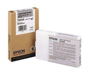 Printertilbehør blekk/toner - Epson T6059 Light Black - Blekkpatron Veldig lysesvart - C13T605900