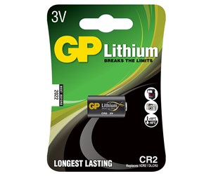 Batteri - GP CR 2 1-pack Lithium Photo - 3703