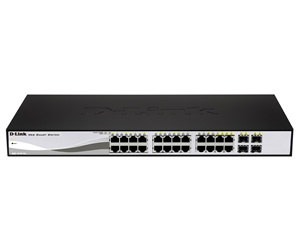 Switch/splitter - D-Link DGS-1210-24 24-Port Smart Managed Gigabit Switch - DGS-1210-24