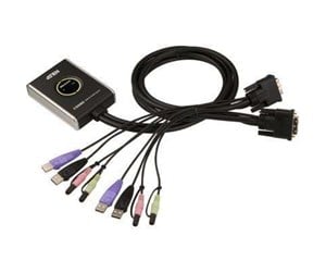 KVM-kabel - ATEN CS682 - KVM-audio-USB switch - CS682