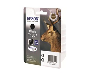 Printertilbehør blekk/toner - Epson T1301XL Ink Cartridge - Black - Blekkpatron Svart - C13T13014010