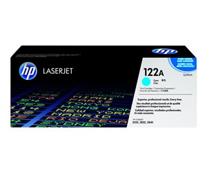 Printertilbehør blekk/toner - HP 122A / Q3961A Cyan Toner - Laser toner Blå - Q3961A