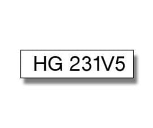 Papir, Fotopapir & Etiketter - Brother HG231V5 - HG231V5