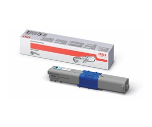 Printertilbehør blekk/toner - OKI 44469706 Cyan Toner - Laser toner Blå - 44469706