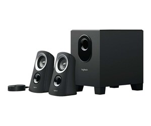 Høyttalere - PC - Logitech Speaker Z313 - 2.1 kanaler - Svart - 980-000413