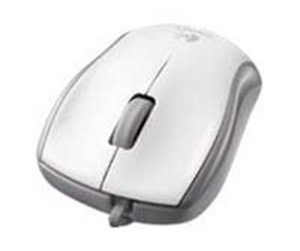 Mus - Logitech M125 Corded Optical Mouse White - Mus - Optisk - 3 knapper - Hvit - 910-001839