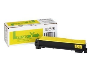 Printertilbehør blekk/toner - Kyocera TK 550Y Toner Yellow - Laser toner Yellow - TK550Y