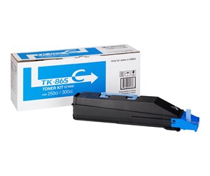 Printertilbehør blekk/toner - Kyocera TK-865C TONER CYAN - Toner kit Blå - 1T02JZCEU0