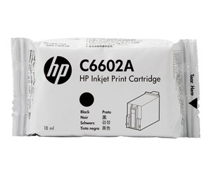 Printertilbehør blekk/toner - HP C6602A - Black Ink - Blekkpatron Svart - C6602A